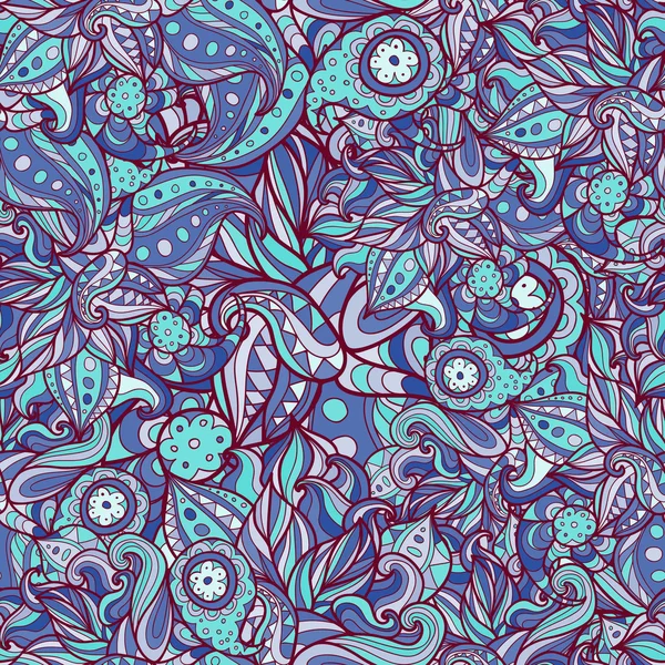 Modèle de paisley abstrait vectoriel — Image vectorielle