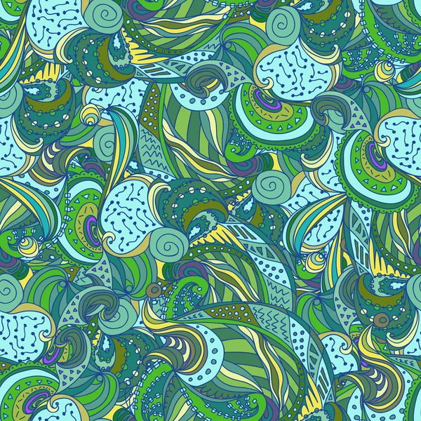 Padrão de doodle abstrato vetorial — Vetor de Stock