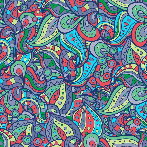 Padrão de doodle abstrato vetorial —  Vetores de Stock