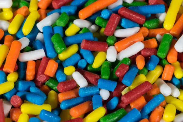 Asortyment kolorowych cukierków bitów — Zdjęcie stockowe