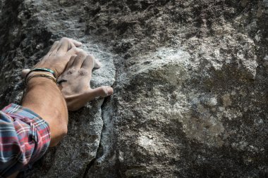 İki elim rock-climber