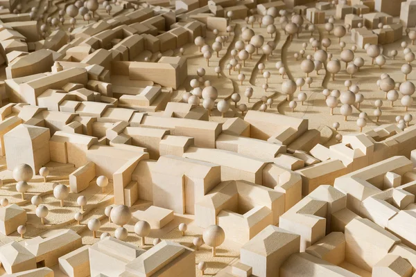 Urbanistic ahşap model