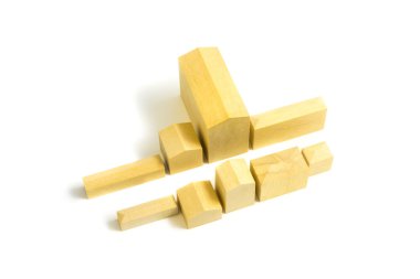 Ahşap evler minyatür