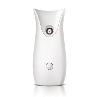 Vektör gerçekçi oda spreyi. Boş model.