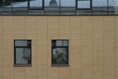 Minsk'te merkez otobüs istasyonu. Dış parçası