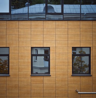 Minsk'te merkez otobüs istasyonu. Dış parçası