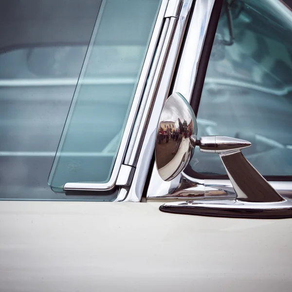 A fragment of a retro car design — Stock Photo, Image