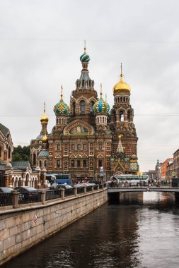 St. Petersburg 'da Kan Döken Kurtarıcı Kilisesi