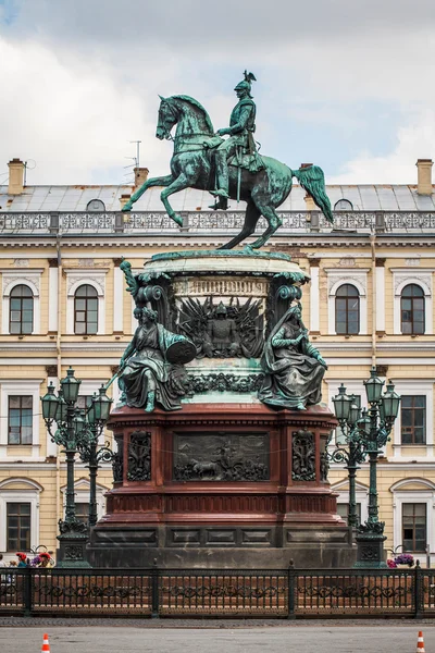 Monumento a Nicola I a San Pietroburgo Foto Stock