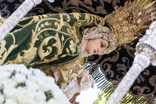 Semana Santa em San Fernando, Cádiz, Espanha. Nossa Senhora da Graça e H — Fotografia de Stock