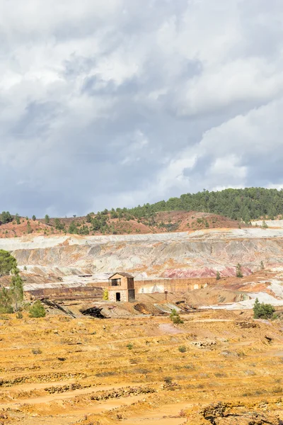Open pit copper mine in Rio Tinto, Spain — Stock Photo, Image