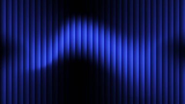 Modern bir arka plan, dikey dalgalı gözlük etkisi olan canlı mor, pembe ve siyah neon bir gradyan sergiliyor. Dijital sanat, web sitesi afişleri veya çağdaş grafik tasarım projeleri için ideal.