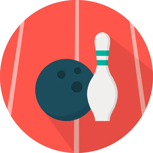 Мистецтво плоских боулінг — стоковий вектор