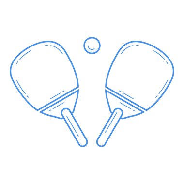 Masa Tenisi Spor çizgi