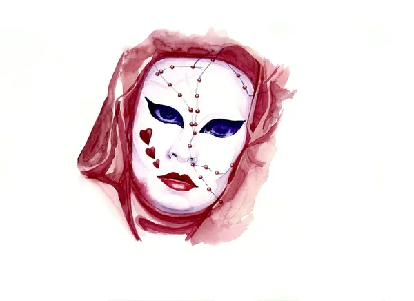 Women's Venusians mask — Stockfoto