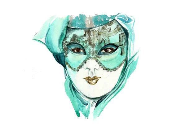 Women's Venusians  mask — Φωτογραφία Αρχείου
