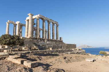 Şafakta Cape Sounion