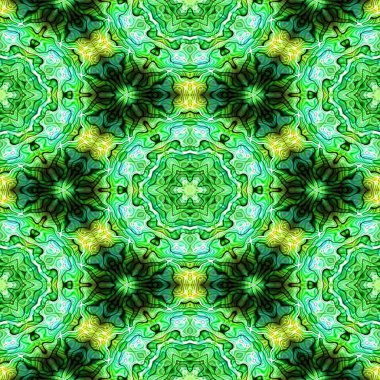 Karanlık kaleydoskop desen sorunsuz doku