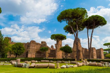 Italy Rome Caracalla baths