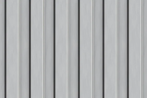 Corrugated Metal Panel Seamless Pattern Rendering Illustration — Stock Photo, Image