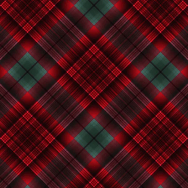 Rutigt Diagonalt Mönster Tartan Färgglada Bakgrund Raster Illustration — Stockfoto