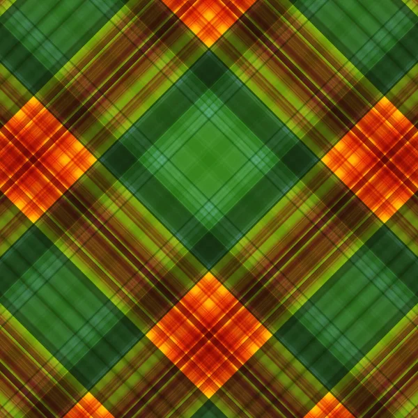 Plaid Diagonal Pattern Tartan Colorful Background Raster Illustration — Stock Photo, Image