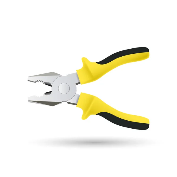 Pliers icon isolated on white background. — Stock Vector