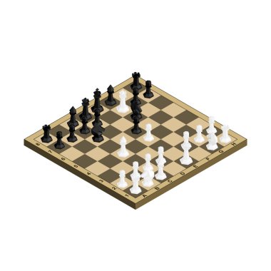 3D izometrik resimler, çocuk mat.