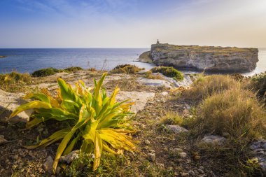 Malta St.Paul 's Island güneş doğarken