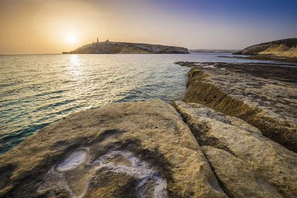 Malta amanecer en la bahía de San Pablo —  Fotos de Stock