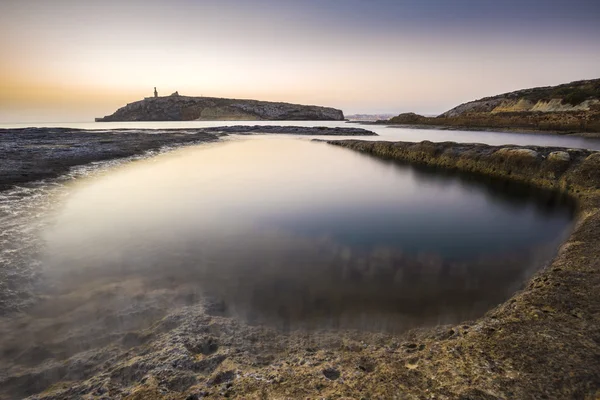 Malta nascer do sol na ilha de São Paulo — Fotografia de Stock