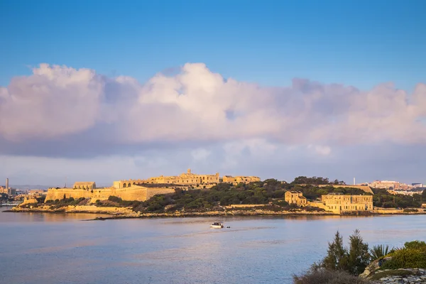 Manoel eiland bij zonsopgang — Stockfoto