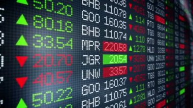 3 in 1 Stock Market Ticker, Original color and includes Blue version and Green version