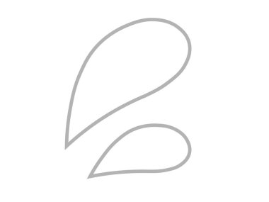 This is an illustration of a sweat mark (anxiety icon).