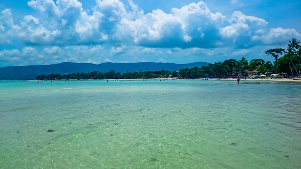 Praia de água Koh samui — Fotografia de Stock