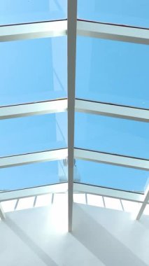 Altyapı elementlerine sahip büyük yerleşim alanı.