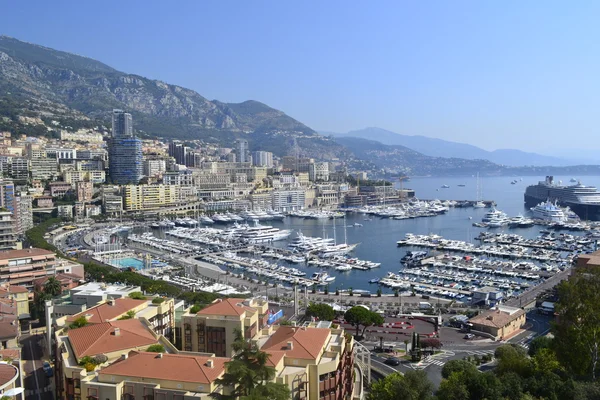 Nice view on Monaco (Marina bay) — Stock Photo, Image