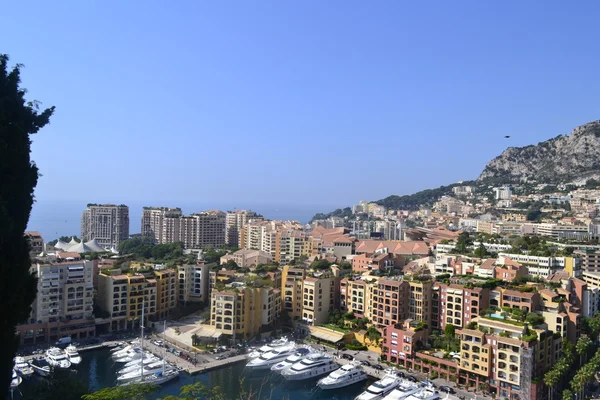 Bella vista su Monaco (baia di Marina ) — Foto Stock