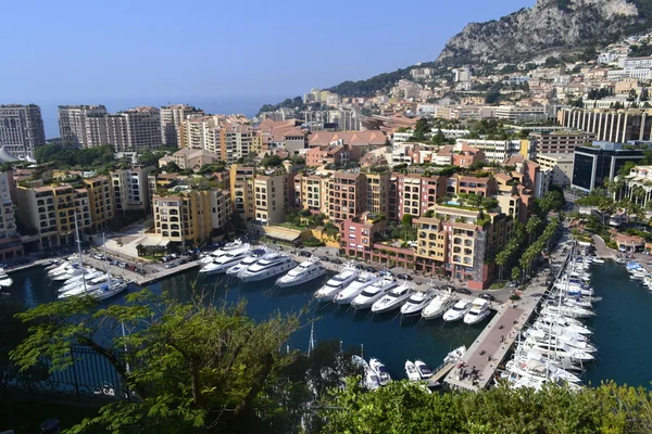 Bella vista su Monaco (baia di Marina ) — Foto Stock