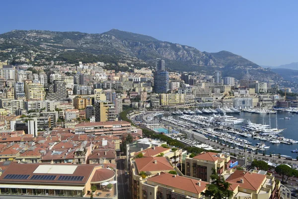Nice view on Monaco (Marina bay) — Stock Photo, Image