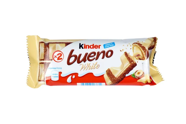 Kharkov Ukraine Dezembro 2020 Bueno Kinder Brand Made Ferrero Spa — Fotografia de Stock