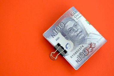 Nijerya naira para faturaları çok yakın. Finans ve bankacılık kavramı