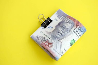 Nijerya naira para faturaları çok yakın. Finans ve bankacılık kavramı