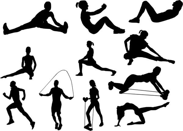 fitness siluet kümesi