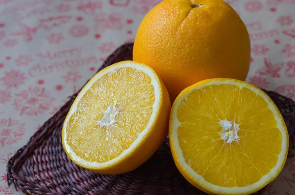 Oranges on the table — Stock Photo, Image