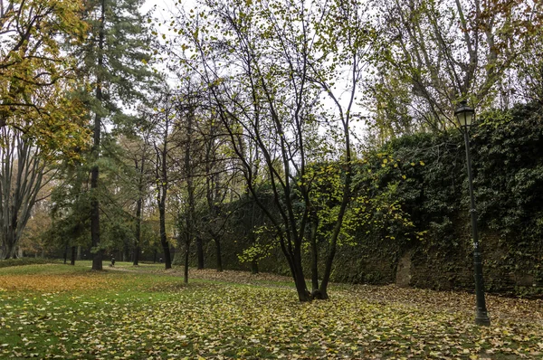 Outono nos jardins reais Turim — Fotografia de Stock