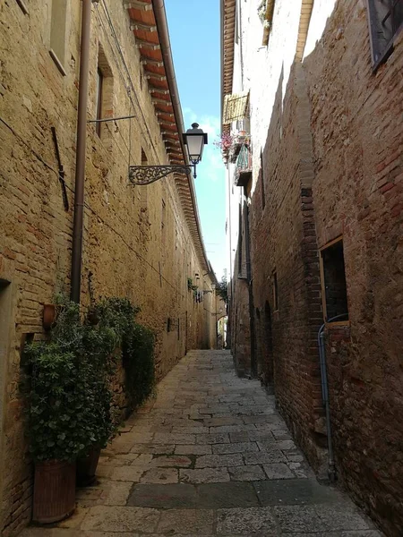 Colle Val Delsa Een Middeleeuws Dorp Heuvels Van Toscane Italië — Stockfoto