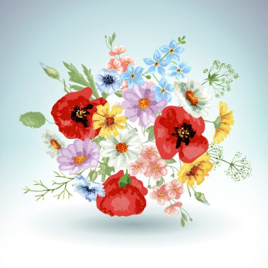 arka plan bahar çiçekleri ile