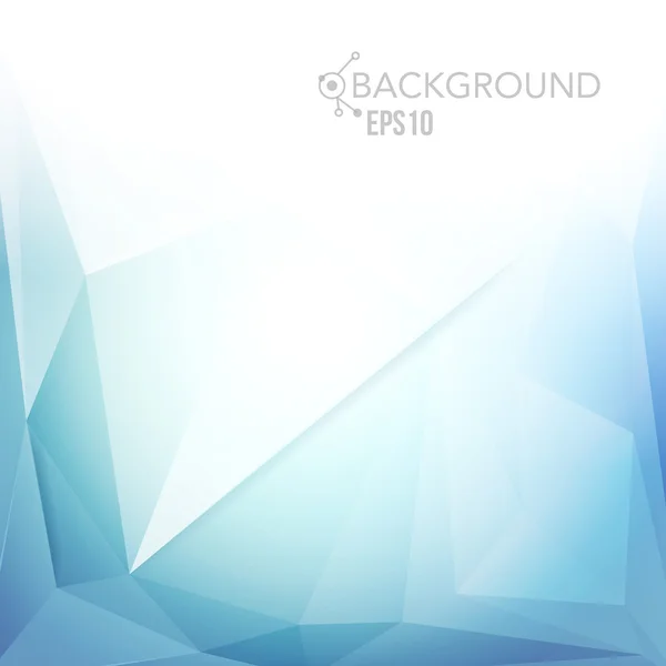 Modern abstract background with polygons — Stock Vector