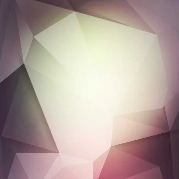 Moderne abstracte achtergrond met veelhoeken — Stockvector